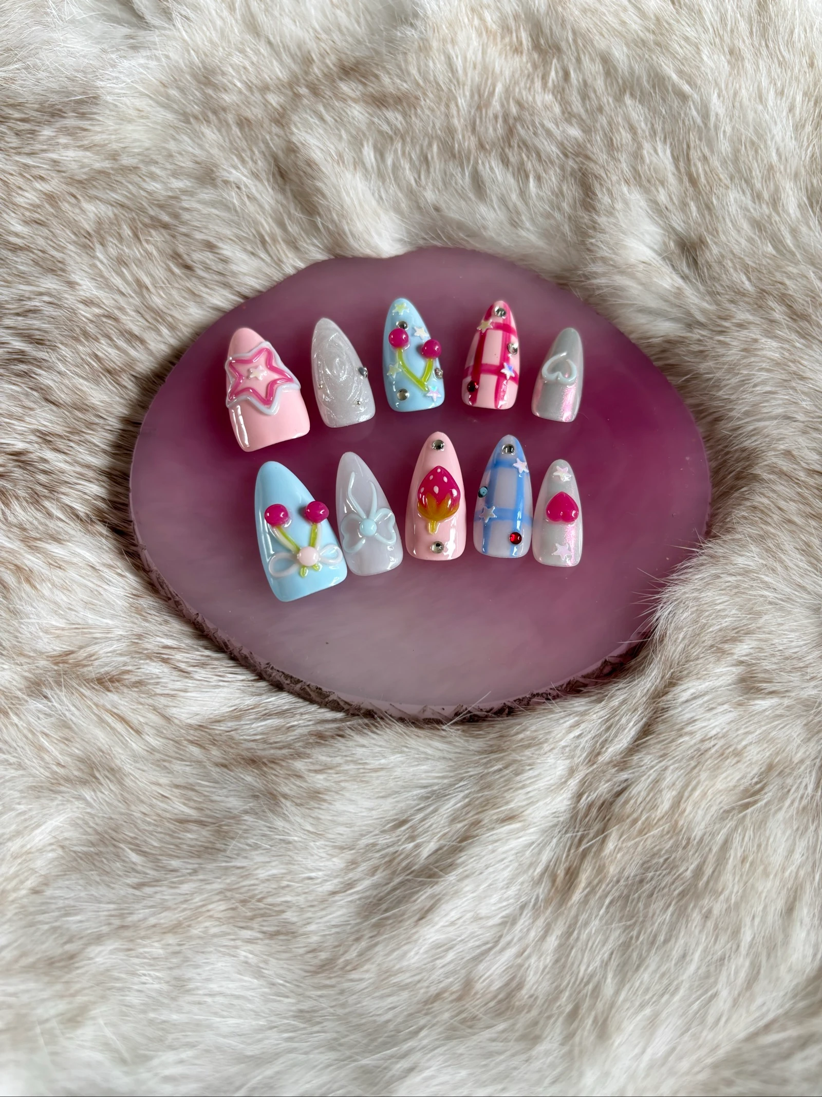 Press on nails Medium 